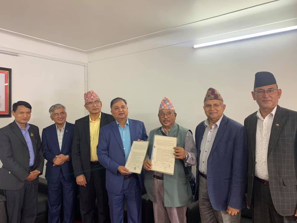 एमालेको केन्द्रीय कार्यालय तुलसीलाल प्रतिष्ठानको भवनमा सर्ने, प्रतिष्ठानसँग भयो सम्झौता